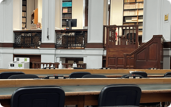Postgraduate Library of Trinity College Dublin - Routine